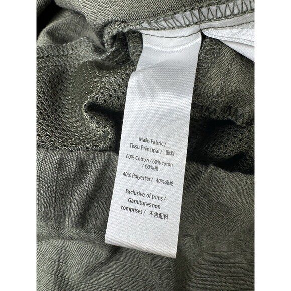 Herschel Supply Co Mens Medium Army Green Ripstop Utility Pants 60/40 Outdoor - Picture 12 of 15